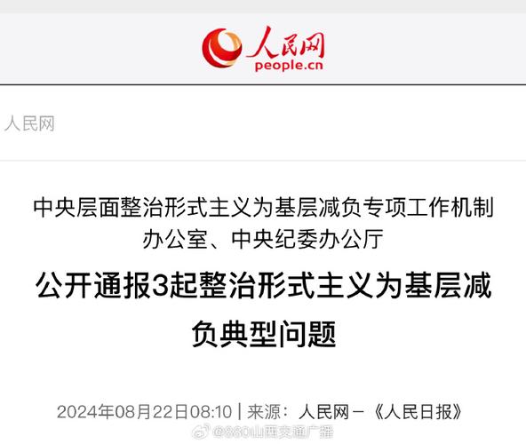 中央纪委办公厅公开通报3起整治形式主义为基层减负典型问题