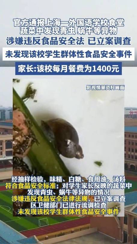 学生向教育局举报学校饭菜有蛆虫、晚自习安排不合理被辱骂,官方通报
