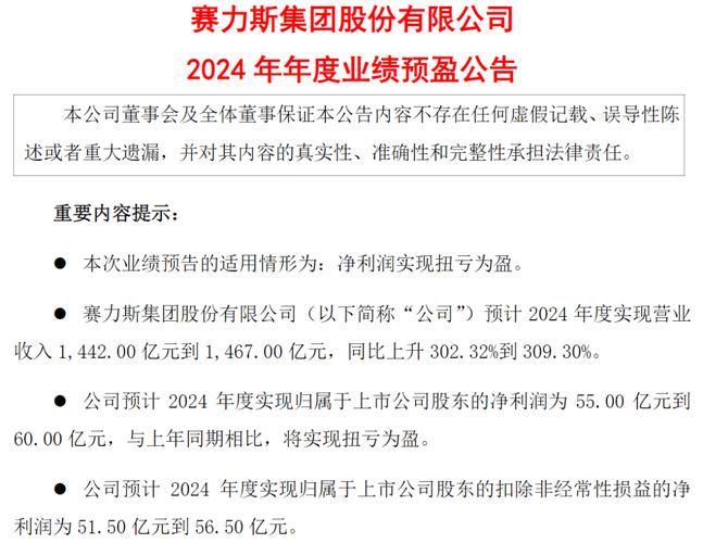 赛力斯赴港IPO：2024年问界交付38.71万辆，归母净利润59亿元首次扭亏为盈
